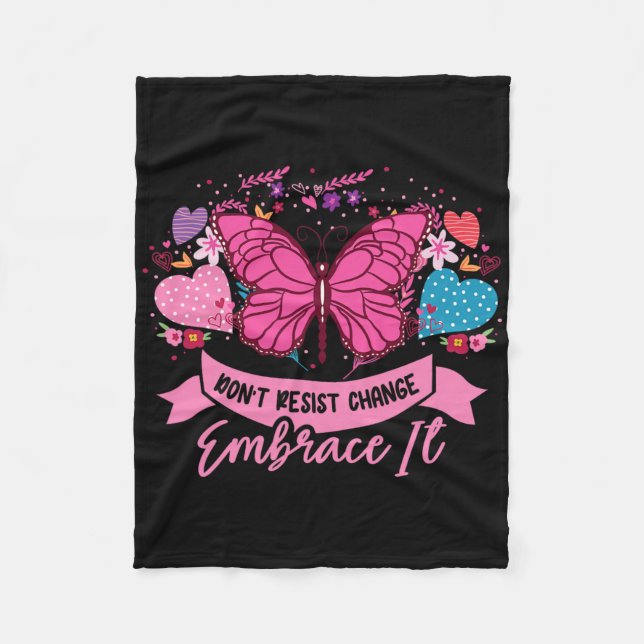 Couverture Polaire Entomologiste Papillon Insecte Nature Changement E (Devant)