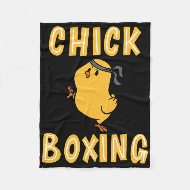 Couverture Polaire Entraînement de kickboxing Chickboxing Kick Boxing (Devant)