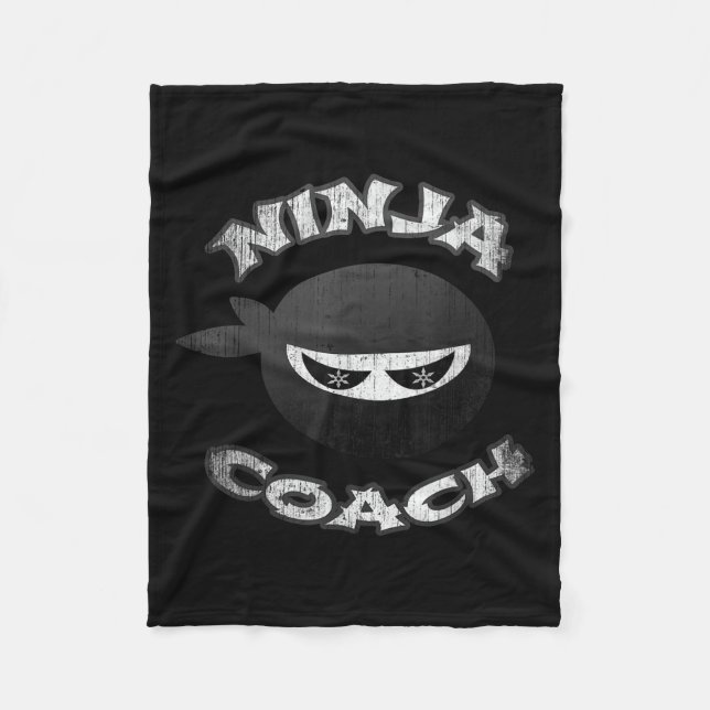 Couverture Polaire Entraîneur Ninja Multitâche Team Entraîneur Confér (Devant)