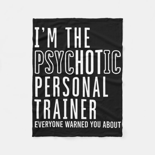 Couverture Polaire Entraîneur personnel Formation physique Inst (Devant)