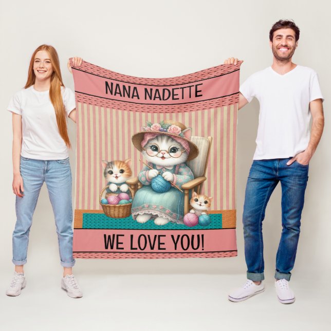 Couverture Polaire Enveloppé dans Love Fleece Blanket (En situation)