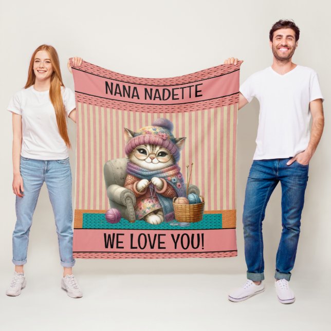 Couverture Polaire Enveloppé dans Love Fleece Blanket (En situation)