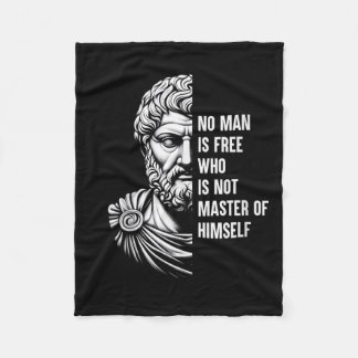 Couverture Polaire Epictetus Chemise grecque stoïque Philosophe Motiv