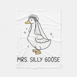Couverture Polaire Épouse Pour Être Mariage Épouse Silly Épouse Goose