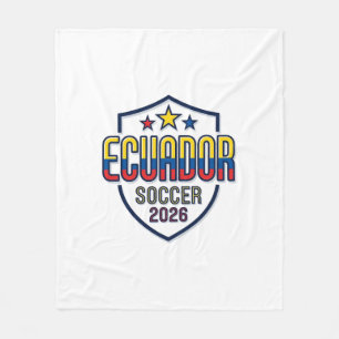 Couverture Polaire Équateur Football 2026 Football Gras Typographie P