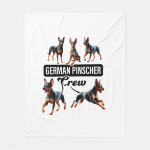 Couverture Polaire Équipage allemand Pinscher