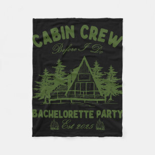 Couverture Polaire Équipage de Cabine Avant de Faire le Camp Bach Ent