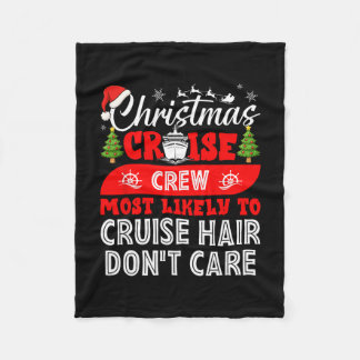 Couverture Polaire Équipage de croisière de Noël le plus susceptible