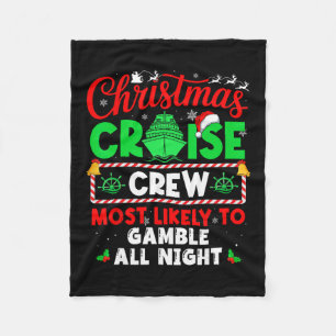 Couverture Polaire Équipage de croisière de Noël le plus susceptible