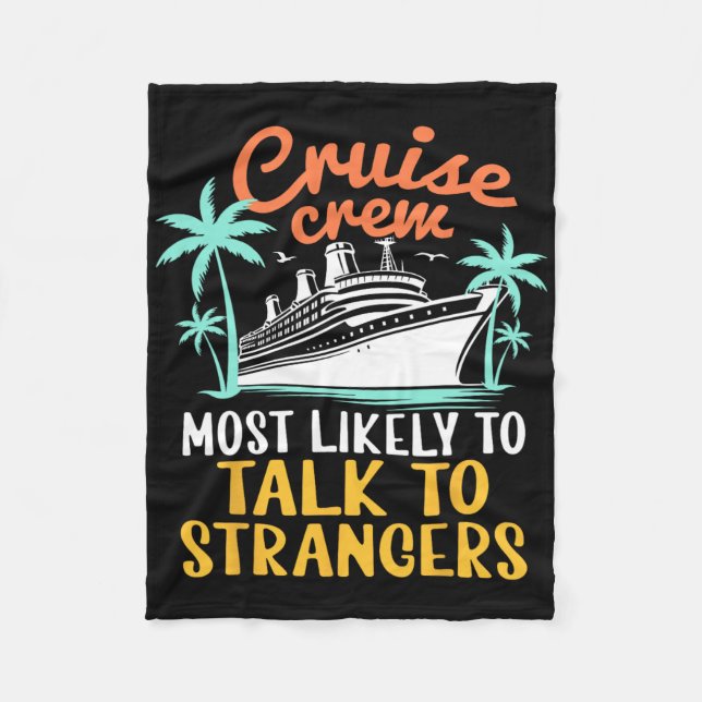 Couverture Polaire Équipage de croisière le plus susceptible de parle (Devant)