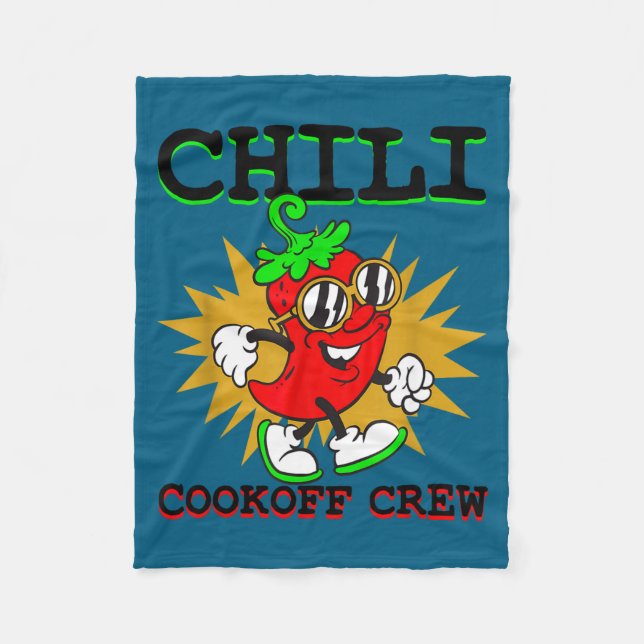 Couverture Polaire Équipage de cuisson de chili piment cuisine (Devant)