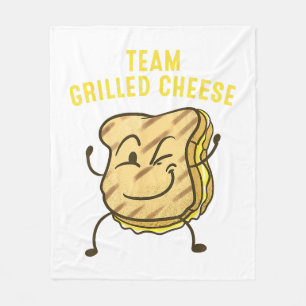 Couverture Polaire Équipe cool Fromage Grillé Cadeau Drôle Squad Toas