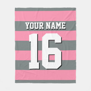 Couverture Polaire Équipe cycliste Flamingo Pink Charcoal Jersey Prep