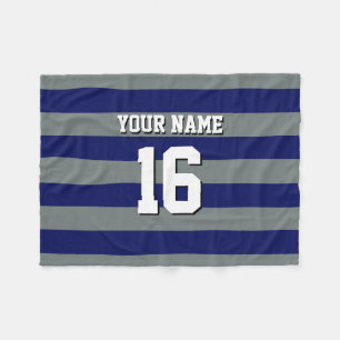 Couverture Polaire Équipe cycliste Jersey Preppy Stripe