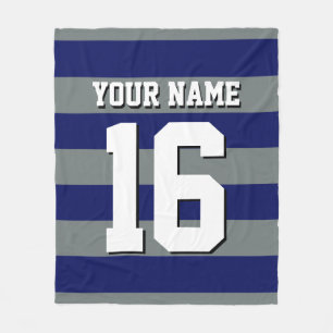 Couverture Polaire Équipe cycliste Jersey Preppy Stripe