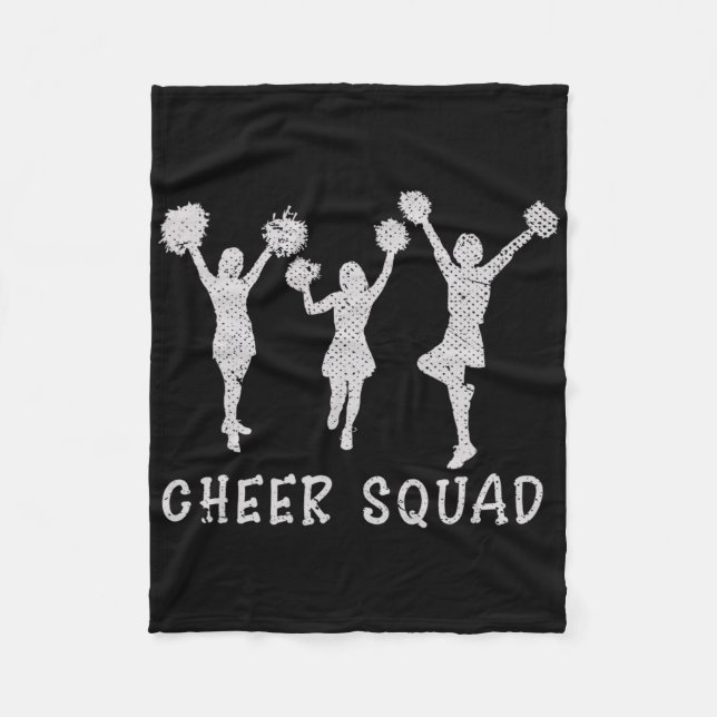 Couverture Polaire Équipe de Cheerleading Équipe de Cheer Entraînemen (Devant)