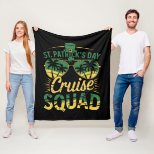 Couverture Polaire Équipe de croisière de la Saint-Patrick appariemen