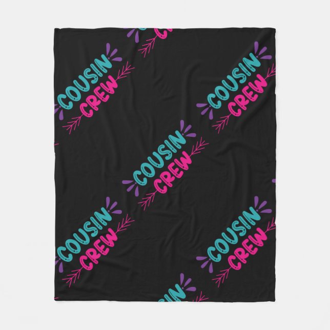 Couverture Polaire Équipe de Cute Cousin (Devant)