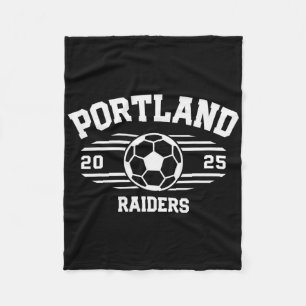 Couverture Polaire Équipe de football des Portland Raiders Byll 2025