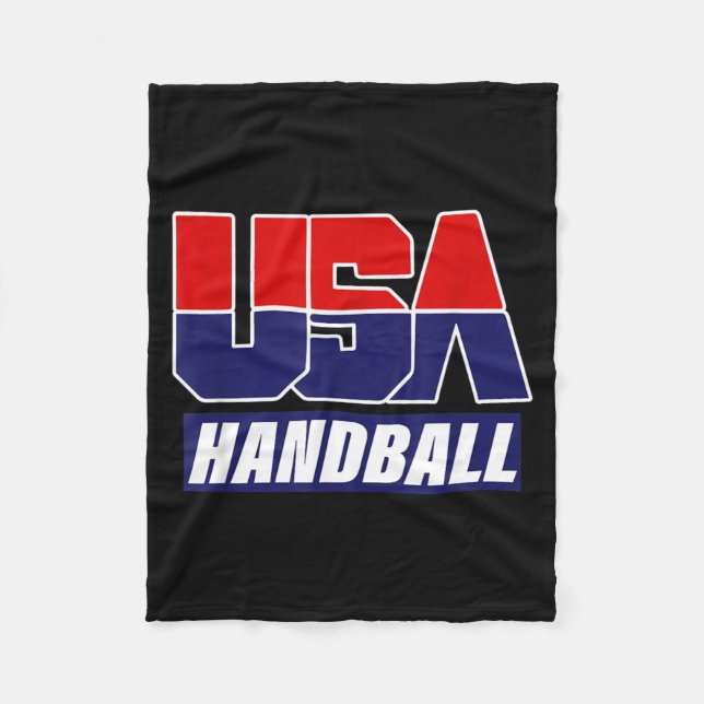 Couverture Polaire Équipe de handball 2021 États-Unis (Devant)