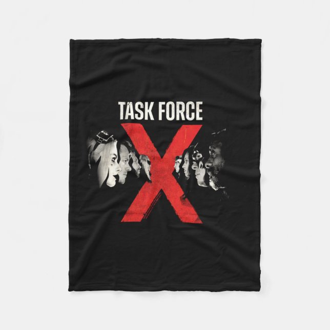 Couverture Polaire Équipe de méchants hommes Task Force X Performance (Devant)