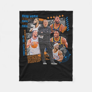 Couverture Polaire Équipe de New York de basket-ball