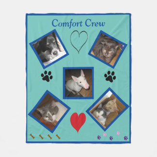 Couverture Polaire Équipe de réconfort du cancer