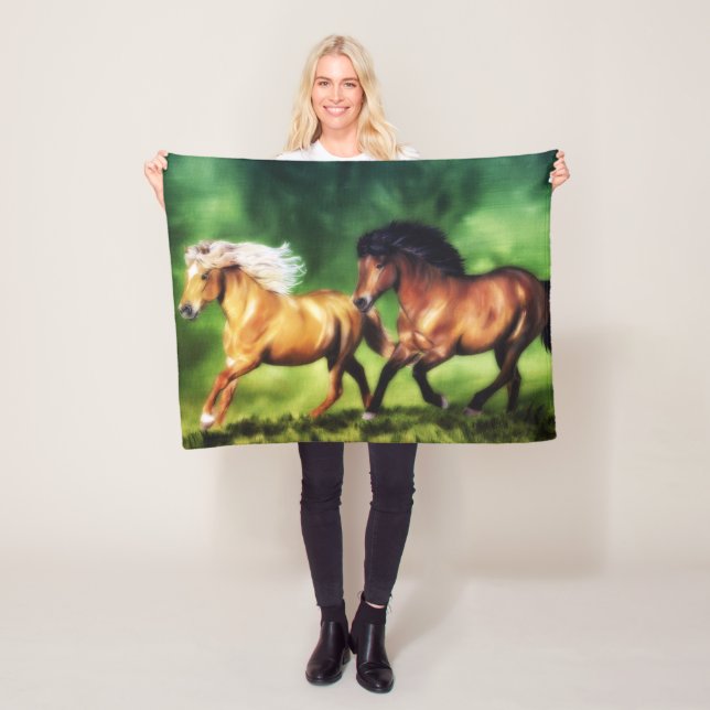 Couverture Polaire Équipe de rêve (En situation)