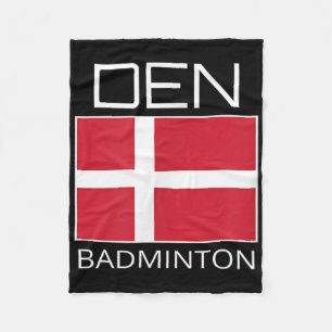 Couverture Polaire Équipe du Danemark de Badminton Athlète danoise De