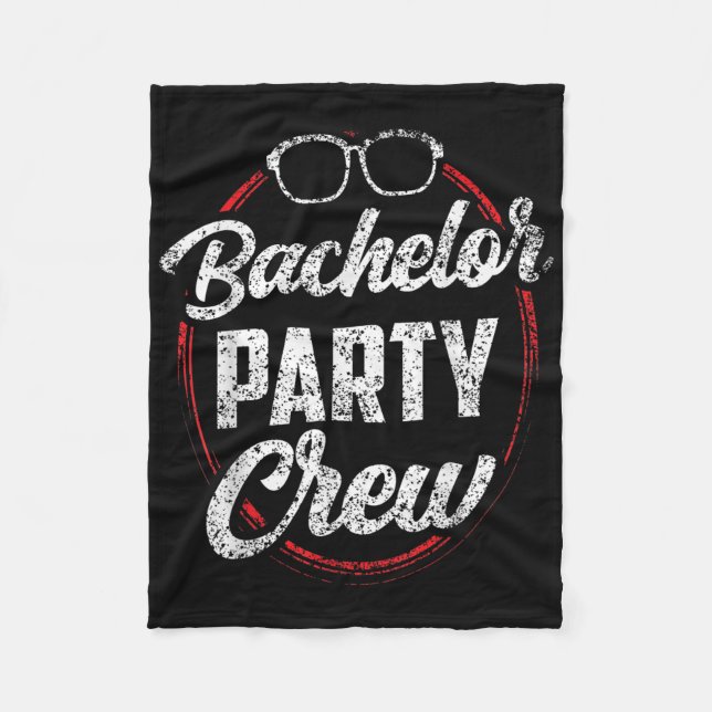 Couverture Polaire Équipe EVJF Équipe Mariée Marié _3  (Devant)