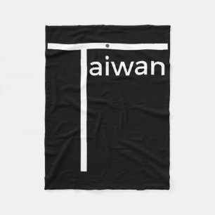 Couverture Polaire Équipe Iconique Taiwan Badminton Inspiré Drôle Drô