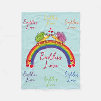 Couverture Polaire Erizos enamorados