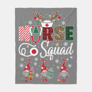 Couverture Polaire Escadrille de l'équipage de Noël Pyjamas de soins