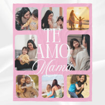 Espagnol Je t'aime Maman Fête des mères 8 Cadeau p