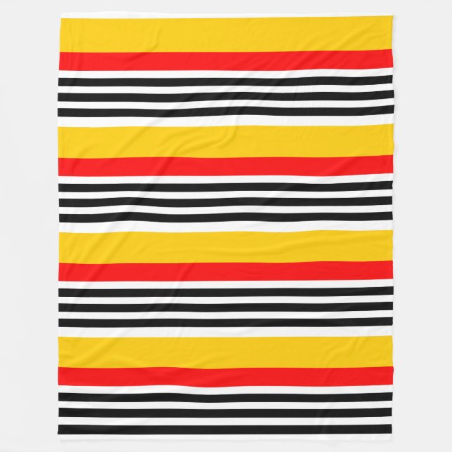 Couverture Polaire Espagnol Stripe Classic Stripe polaire large (Devant)