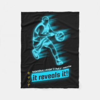 Couverture Polaire Esprit de basket-ball