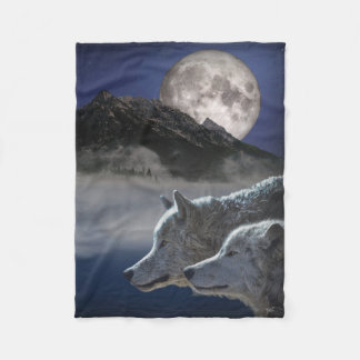 Couverture Polaire Esprit de loup