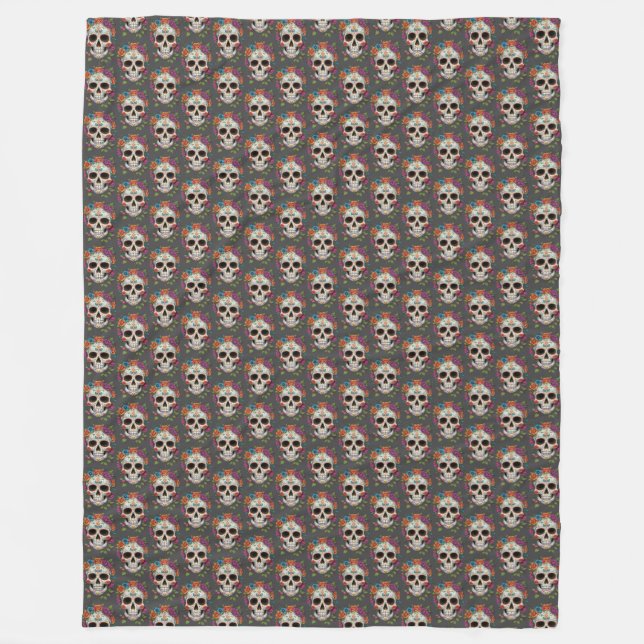 Couverture Polaire Esprit florissant (Devant)