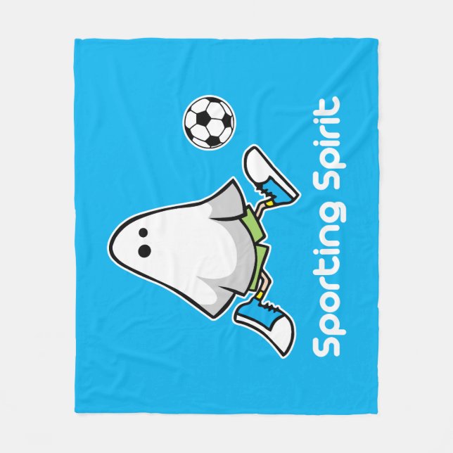 Couverture Polaire Esprit sportif (Devant)