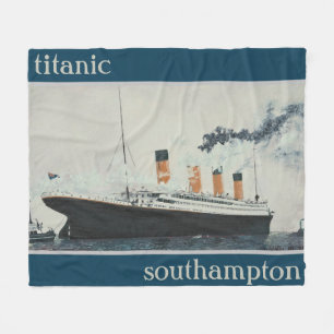 Couverture Polaire Essai maritime de la Vintage TITANIQUE de 1912