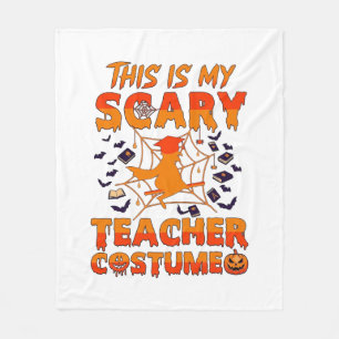 Couverture Polaire Est Costume d'enseignant effrayant Halloween Sorci