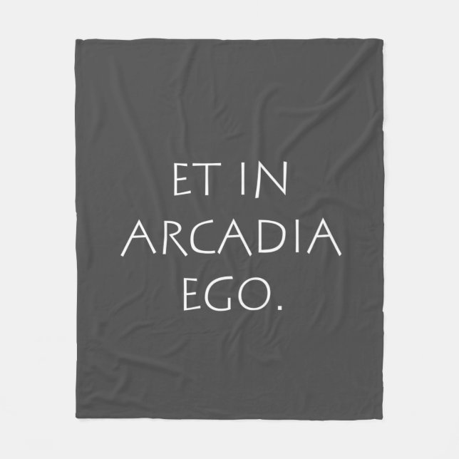 Couverture Polaire Et dans Arcadia ego (Devant)