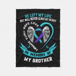 Couverture Polaire Et Purple En Mémoire De Mon Frère Suicide