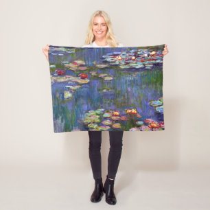 Couverture Polaire Etang Lily, Monet