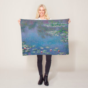 Couverture Polaire Etang Lily, Monet
