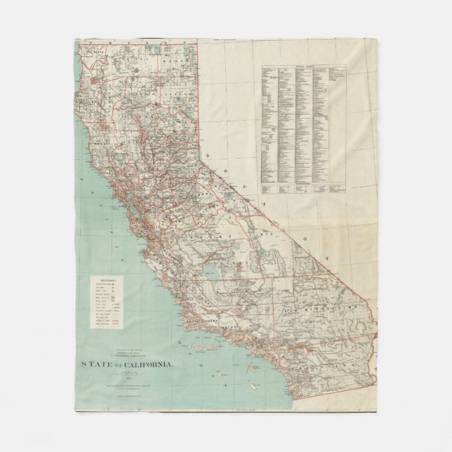 Couverture Polaire État de la Californie 2 (Devant)