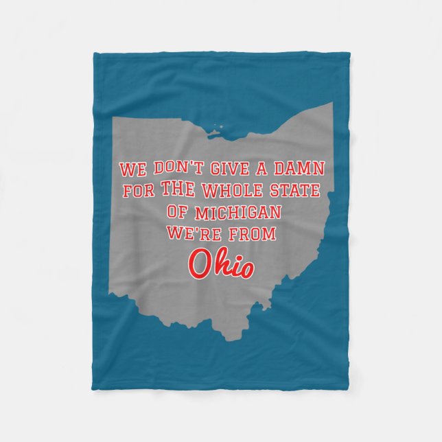 Couverture Polaire État de l'Ohio, on se fiche du Michigan  (Devant)