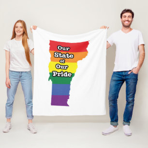 Couverture Polaire État Gay pride Vermont
