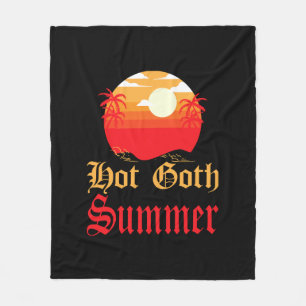Couverture Polaire été gothique chaud