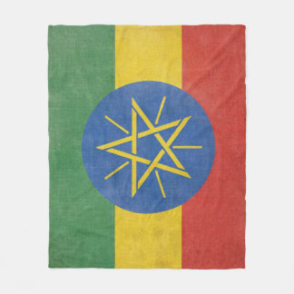 Couverture polaire Ethiopian flag